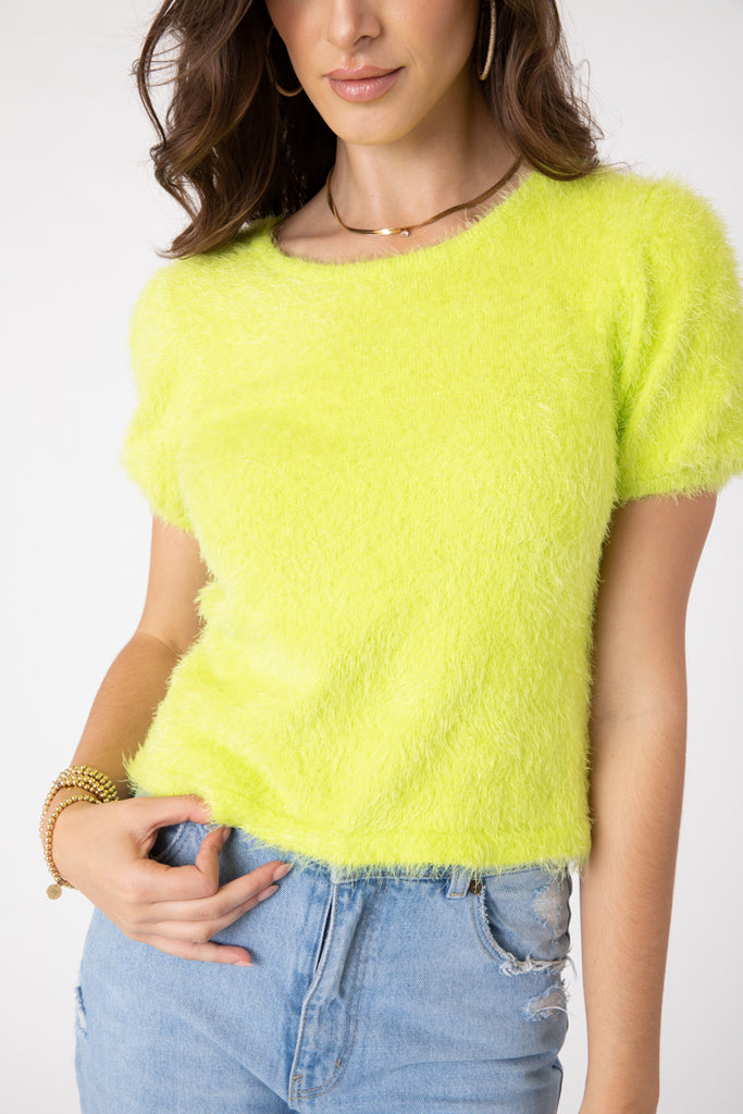 Chelsea Sweater Lime