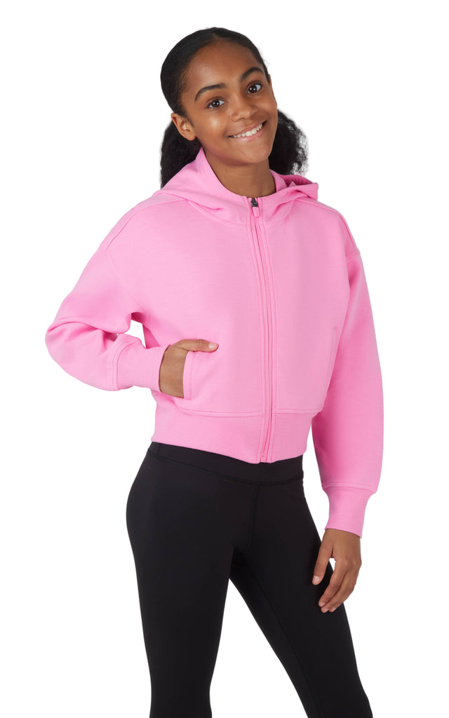 Girls Scuba Full Zip Hoodie Jacket