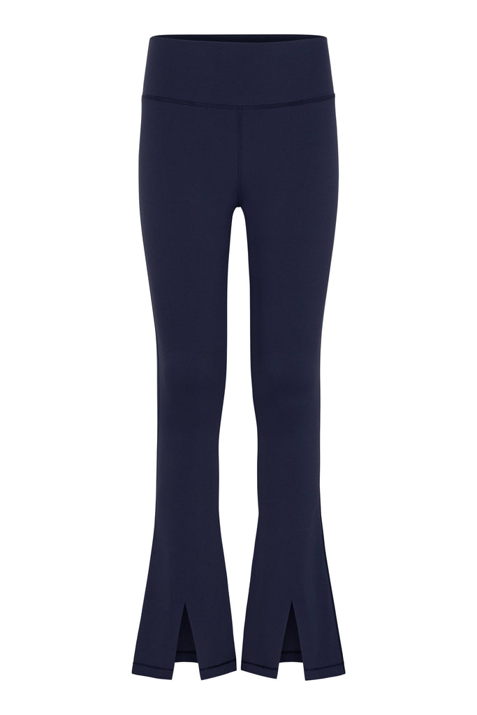 Adele Split Flare Legging Navy