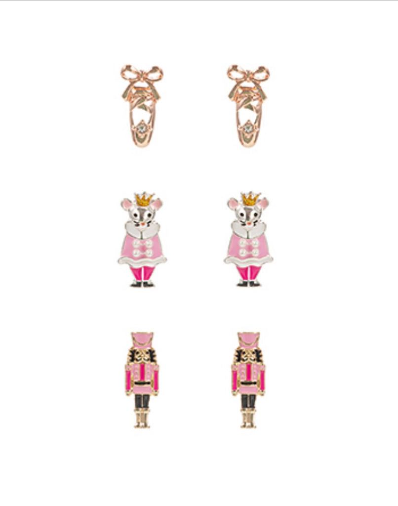Nutcracker Girls Earring Set