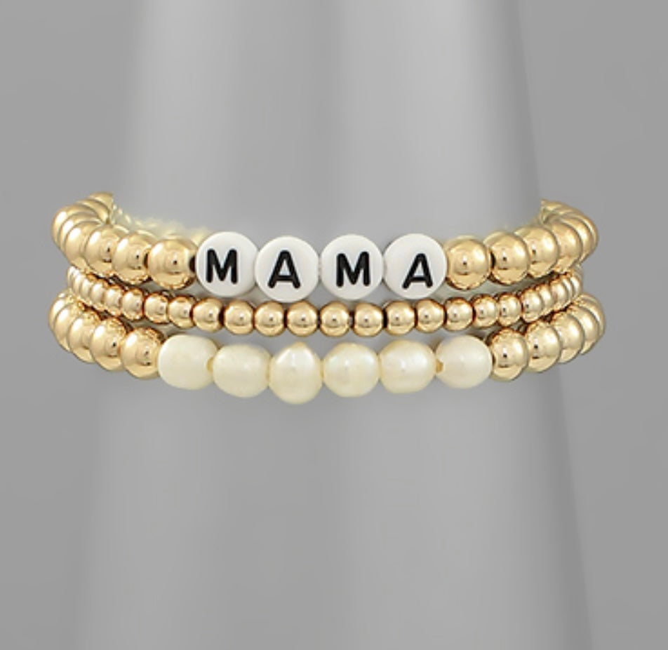 Mama Bracelet Stack