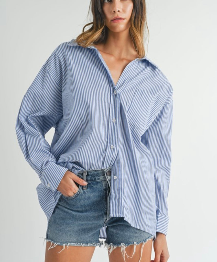 Oversized Button Down Shirt