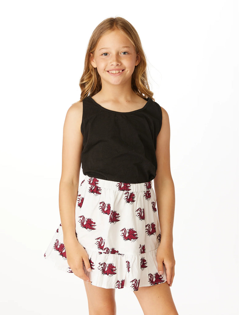 South Carolina Girls Poplin Skirt