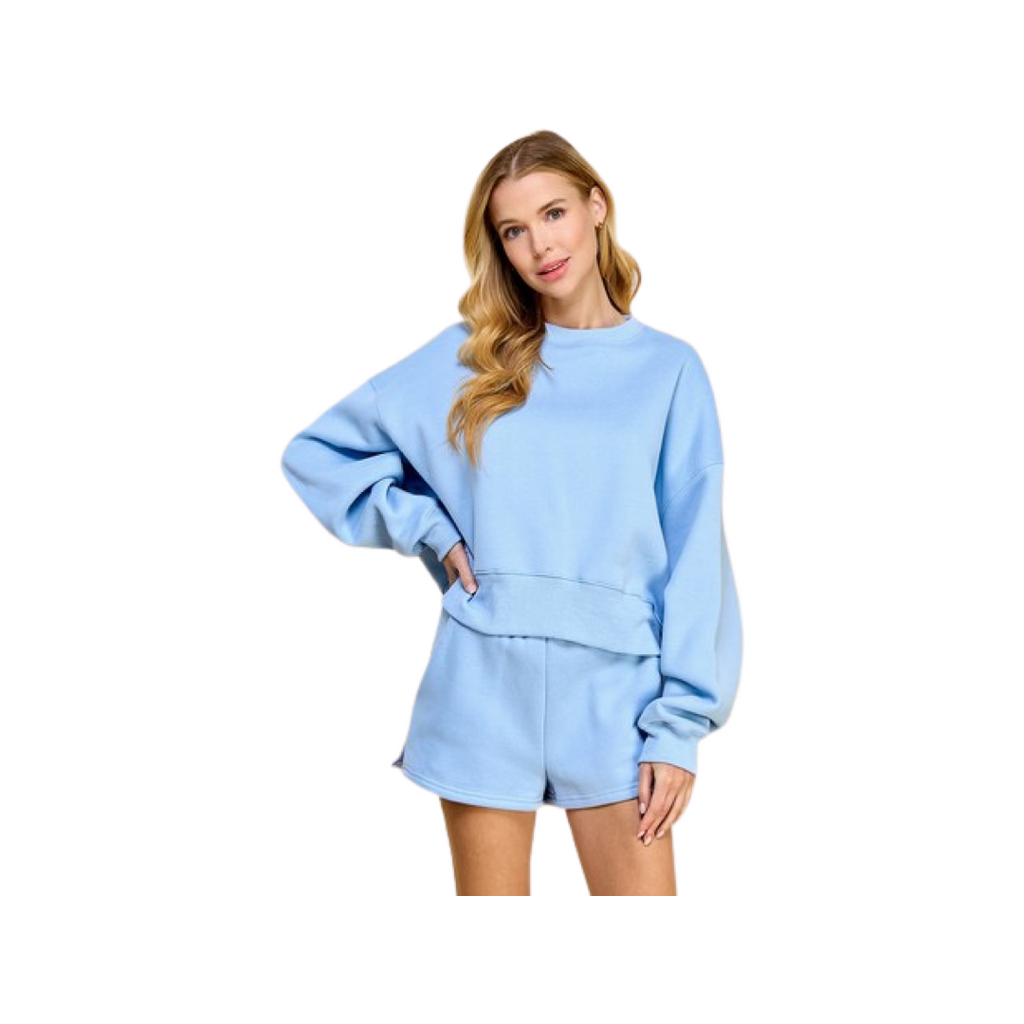 LIght Blue Sweatshirt