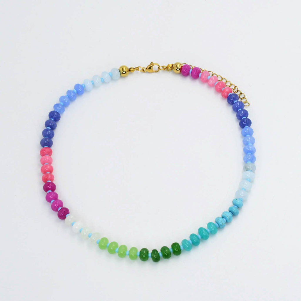 Colorful Gemstone Necklace