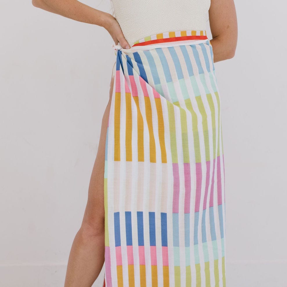 Rainbow Stripe Sarong